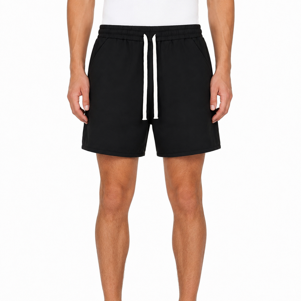 AMOIRE -  Signature Drawstring Shorts