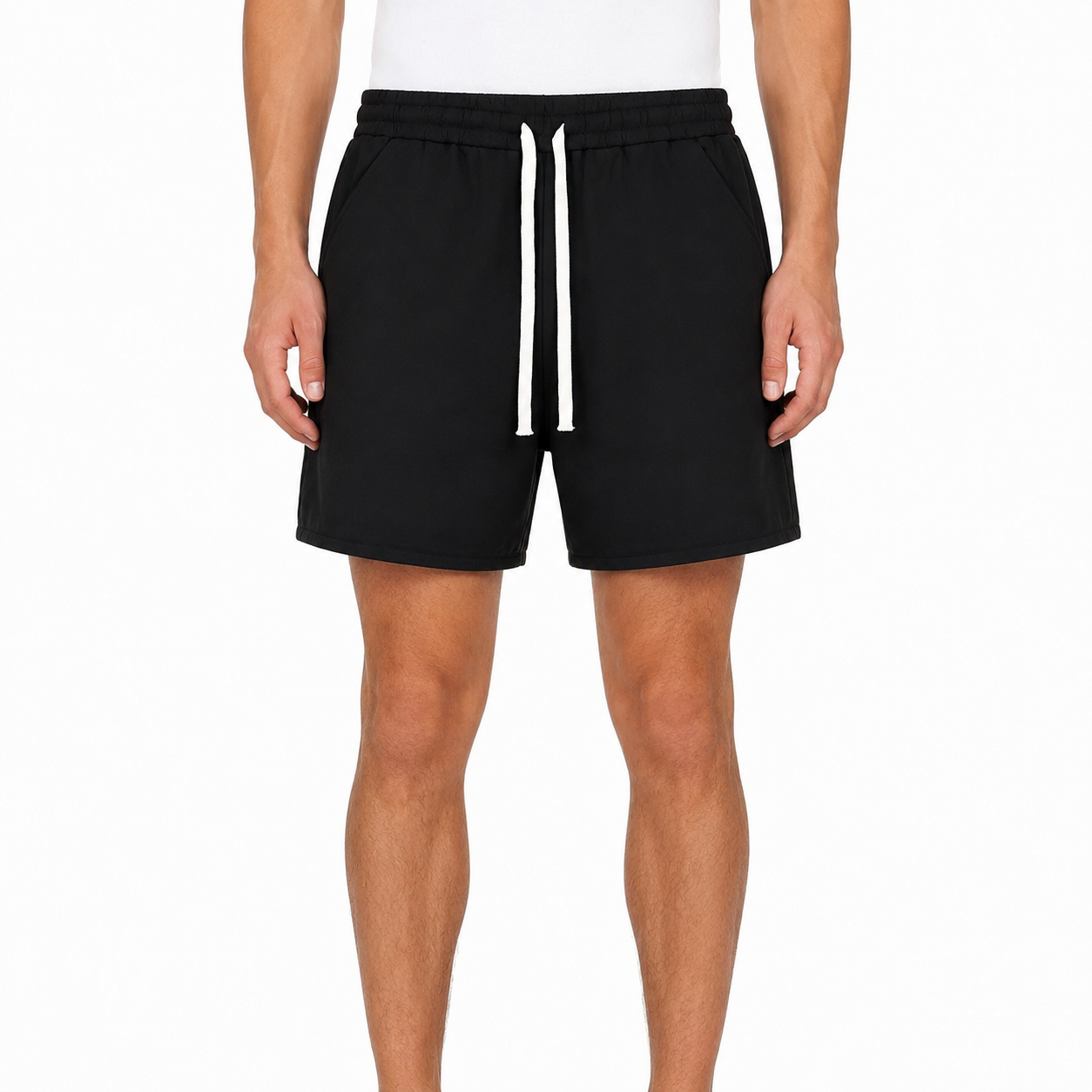 AMOIRE -  Signature Drawstring Shorts