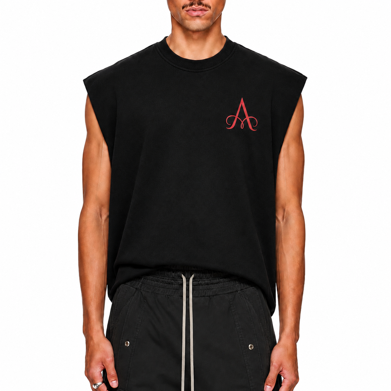 AMOIRE -  Signature Sleeveless Crew